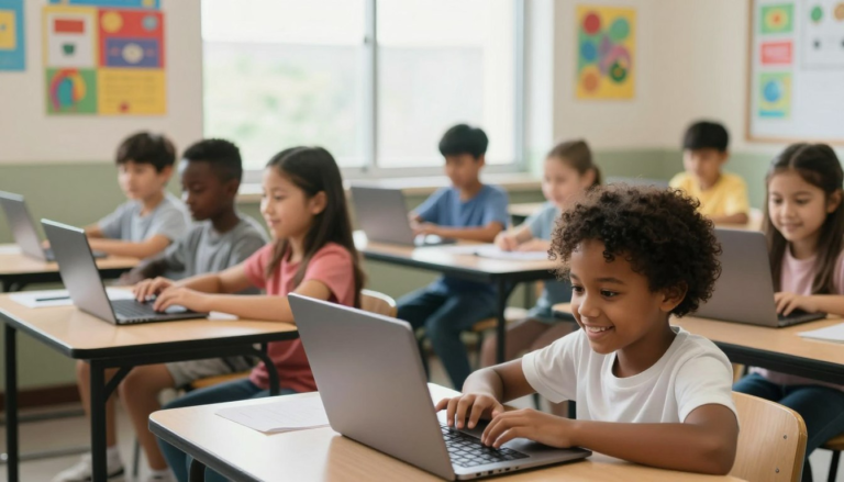 Typing practice for kids