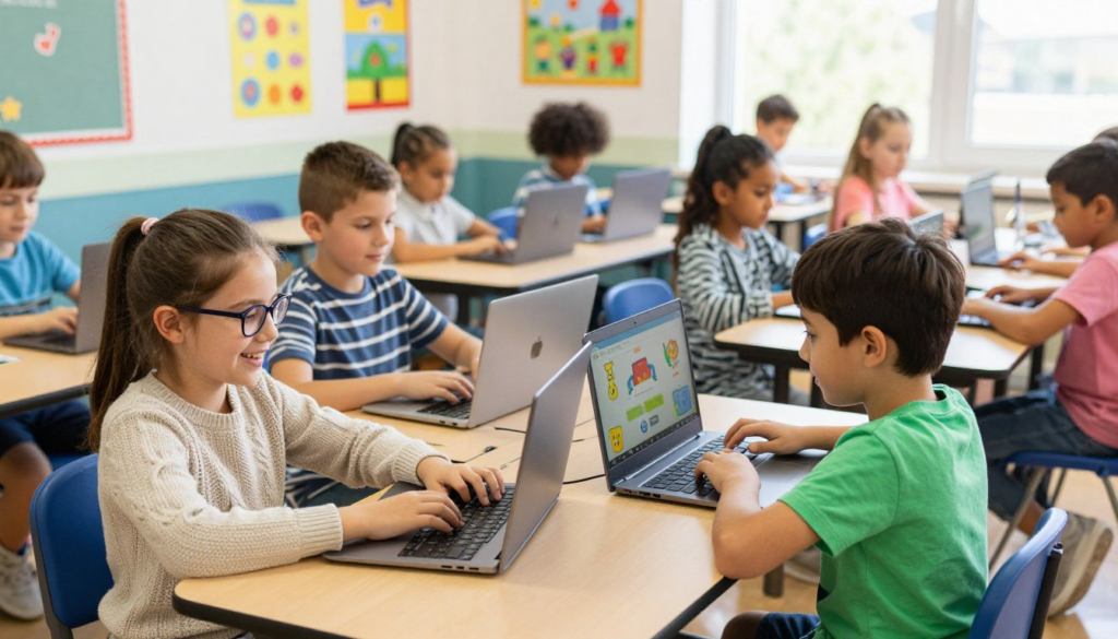 Typing practice for kids