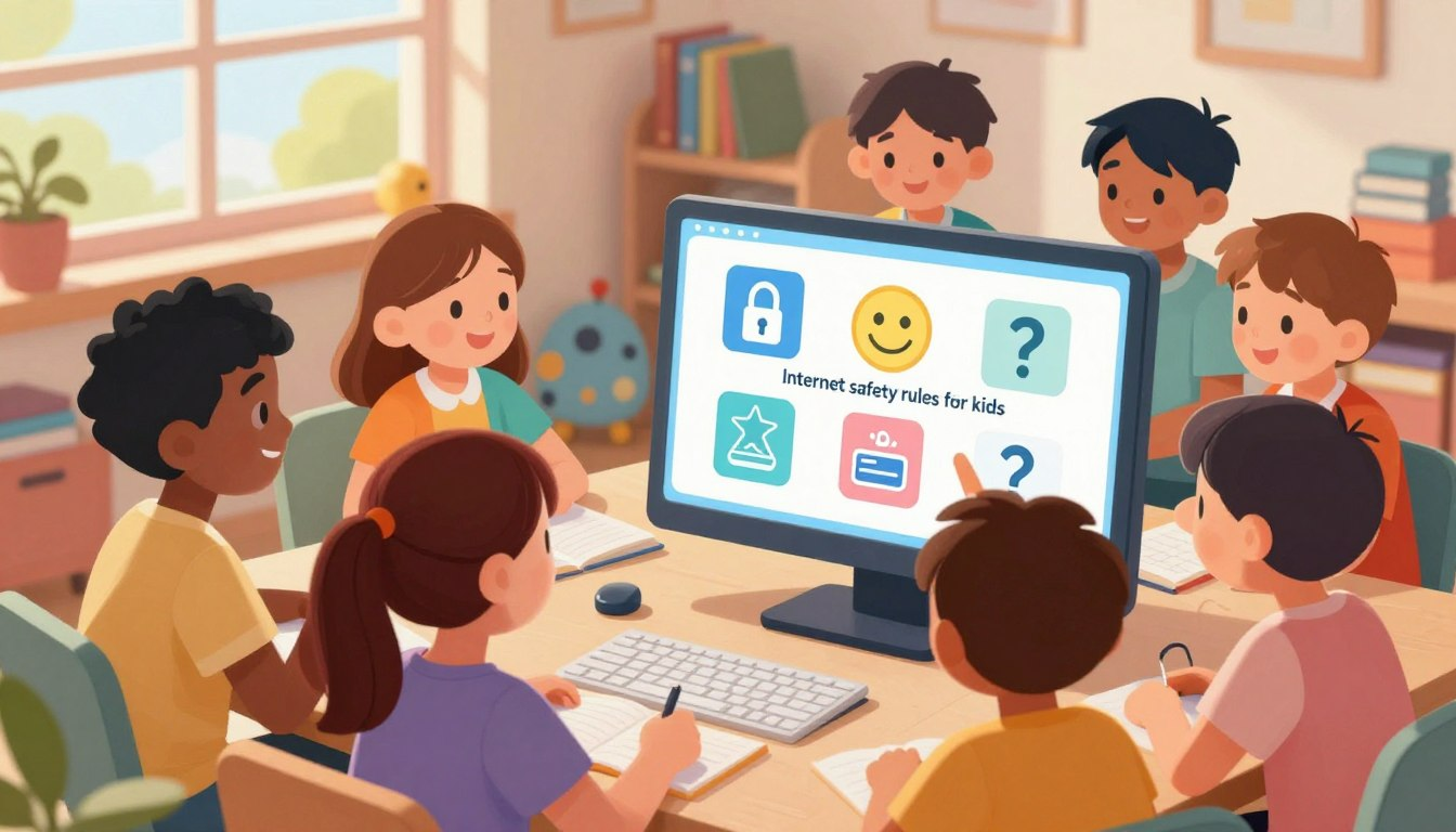 Internet safety rules for kids