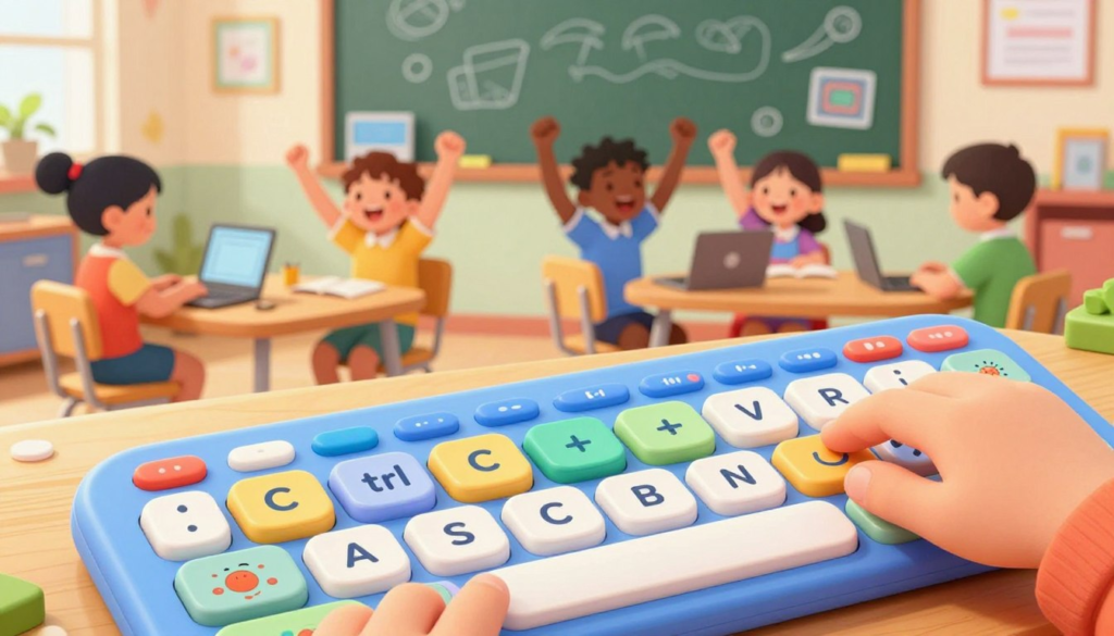 easy keyboard shortcuts for children