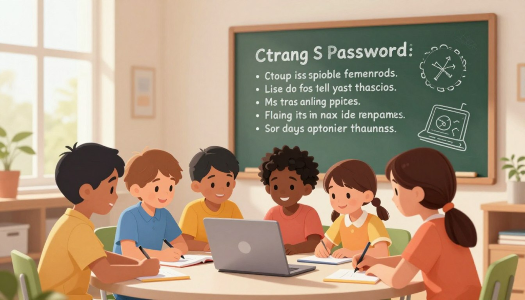 protecting kids online with strong passwords