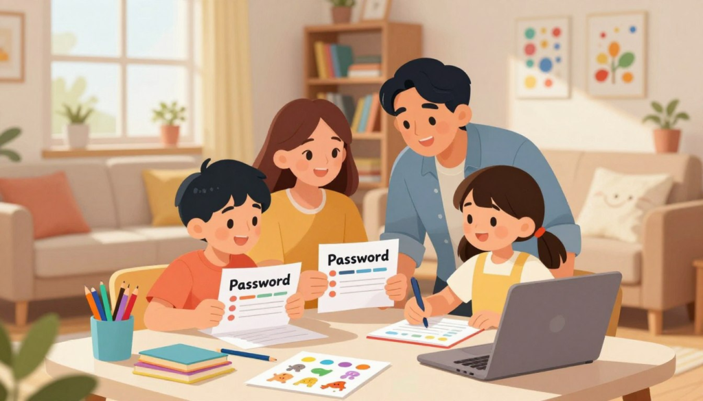 strong passwords for kids