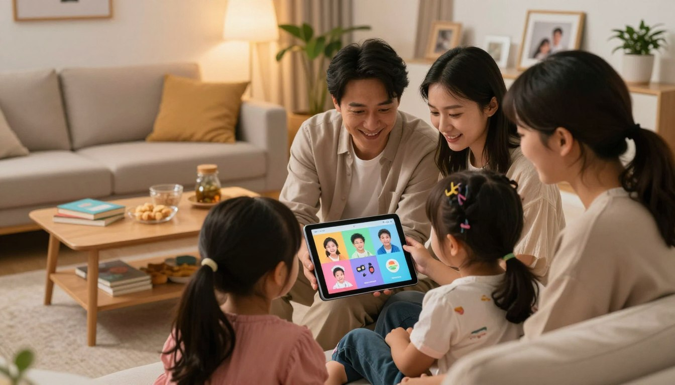 Shared Family Tablet Safely