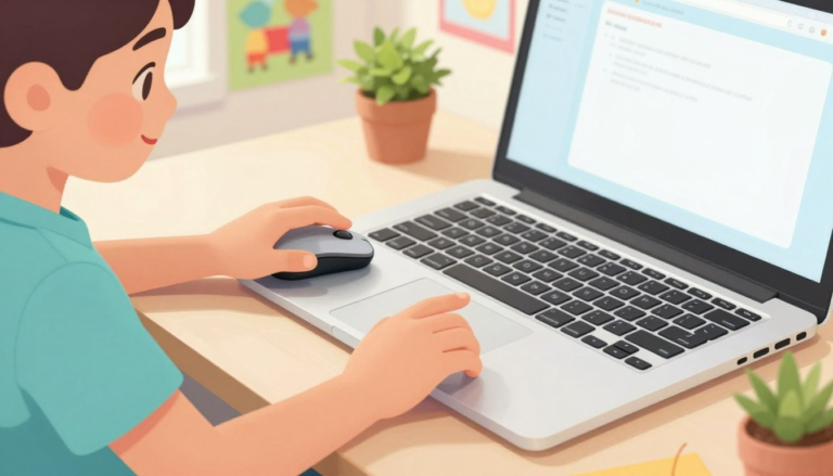 how to right click on a laptop for kids